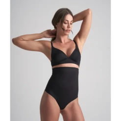 Korrigierende High Waist String -Annadiva Verkäufe corrigerendehighwaiststring4 scphwtblack