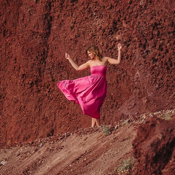 Pink Lagoon Strandkleid 3 Pink Lagoon Strandkleid – Bild 3