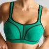 Power Vorgeformter Sport BH -Annadiva Verkäufe powersportbh4 5021egreen