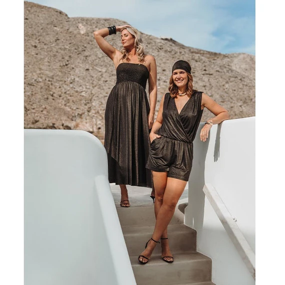 Sparkling Black Strandkleid 4 Sparkling Black Strandkleid – Bild 4