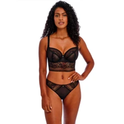 Sydnie Longline BH -Annadiva Verkäufe sydnielonglinebh3 aa402820blk